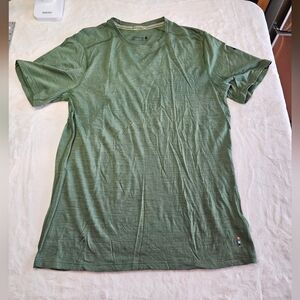 Smartwool Men's Merino Short Sleeve Tee Green Sz M